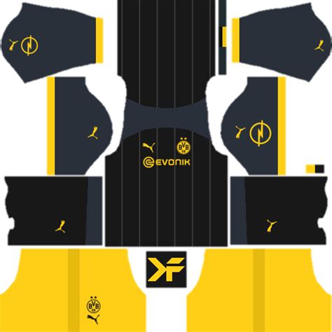 Here we have all the kits of the best teams in the world. Borussia Dortmund 2018/2019 DLS/FTS Fantasy Kit - KitFantasia
