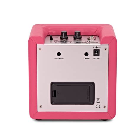 Mini Guitar Amp By Gear4music Pink At Gear4music