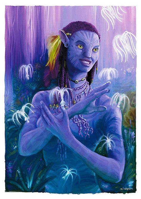 Digital And Orignal Painting Of Avatar Movie Printed On Etsy