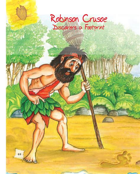 Ncert Book Class 5 English Chapter 3 My Shadow Robinson Crusoe Discovers A Footprint Pdf