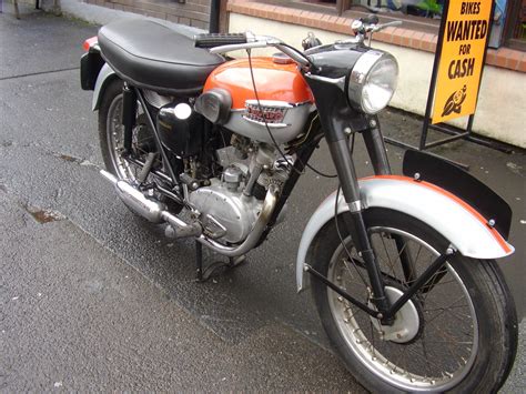 triumph tiger cub 1960 200cc classic motorcycle project