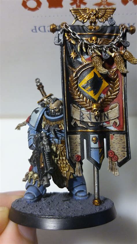 Primaris Space Wolf Banner Ancient Space Wolves Warhammer 40k Space
