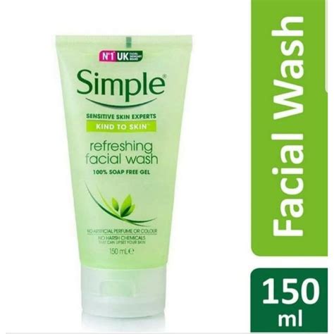 Jual Simple Refreshing Facial Wash 150ml Shopee Indonesia