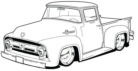 Ford Truck Coloring Pages Coloring Home