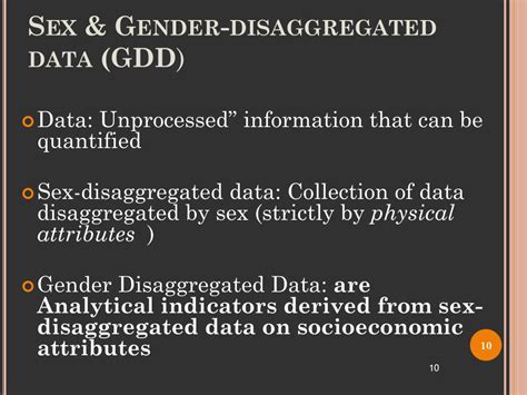 Ppt Gender Disaggregated Data Powerpoint Presentation Free Download Id6114680