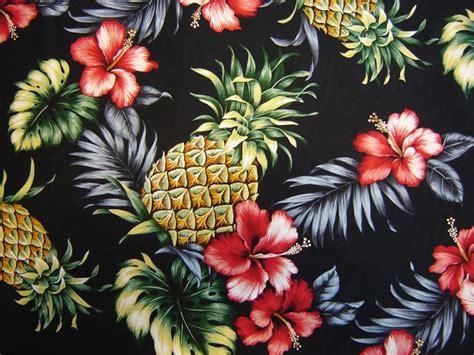 Free Download Thevuas Hawaiian Tropical Beach Pattern Print Fun Craft