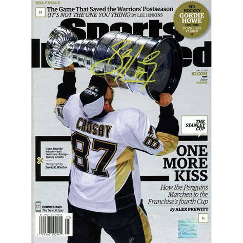 If i recall, crosby hasn't been on the cover because of his superstitions. Sidney Crosby Pittsburgh Penguins 2016 Stanley Cup ...