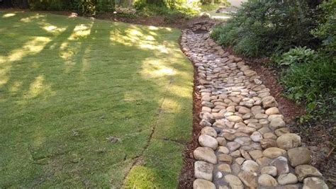 Dry Creek Bed Drainage Drainage Solution Drainage Solutions Yard