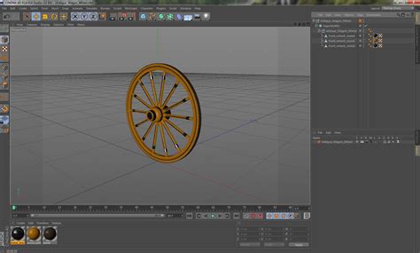 3d Model Antique Wagon Wheel Turbosquid 1167505