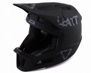 Leatt Mtb 1 0 Dh Full Face Helmet Black M 1021000772 Safety