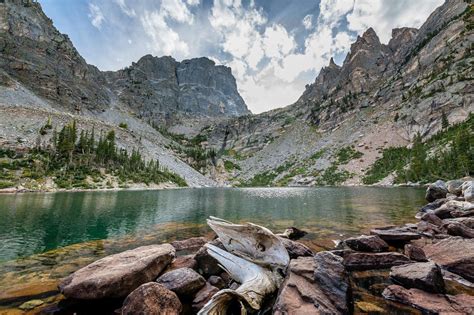 Emerald Lake Trail Rocky Mountain National Park Colorado Skyblue