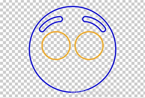 Smiley Circle Png Clipart Area Circle Emoji Eyebrow Emoticon Line