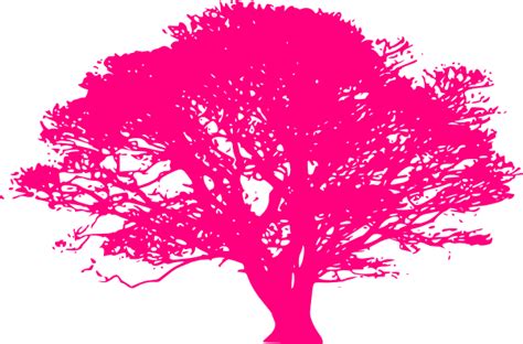 Pink Tree Clip Art At Vector Clip Art Online Royalty Free