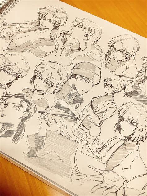 Anime Drawings Sketches Anime Sketch Cool Drawings Sketch Book
