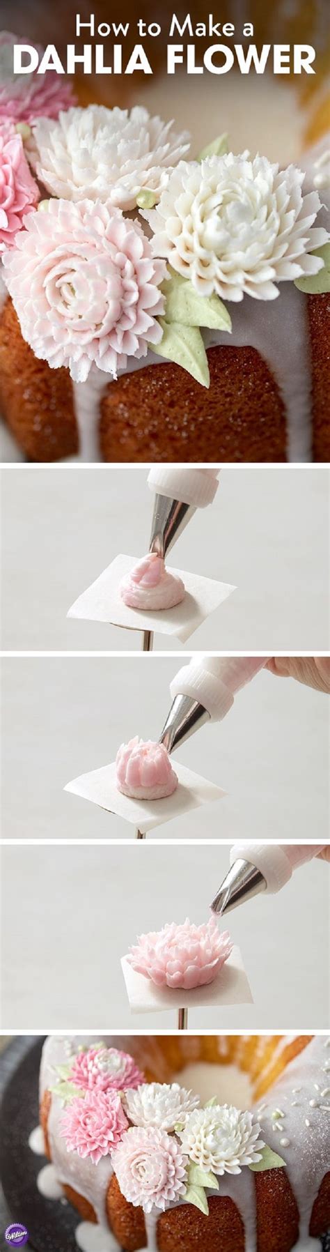 Pipe a small amount of frosting onto the top of the rose nail, and press a small square of wax paper onto the frosting, using the frosting to secure the paper to the nail. 15 Spring-Inspired Cake Decorating Tips and Tutorials