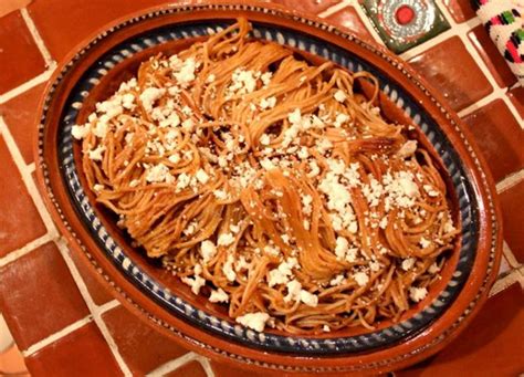 Pilaf Style Fidellini Sopa Seca De Fideo Recipe Mexican Food Recipes Food Real Mexican Food