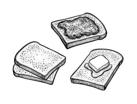 French Toast Drawing Images Free Download On Freepik