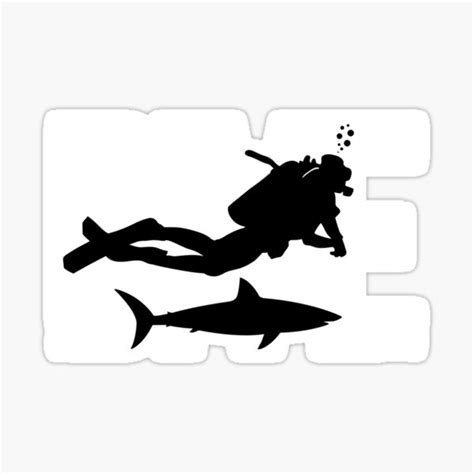 Diving Instructor Dive Art Scuba Diving T Idea Sticker For Sale By Zaidan16 Redbubble