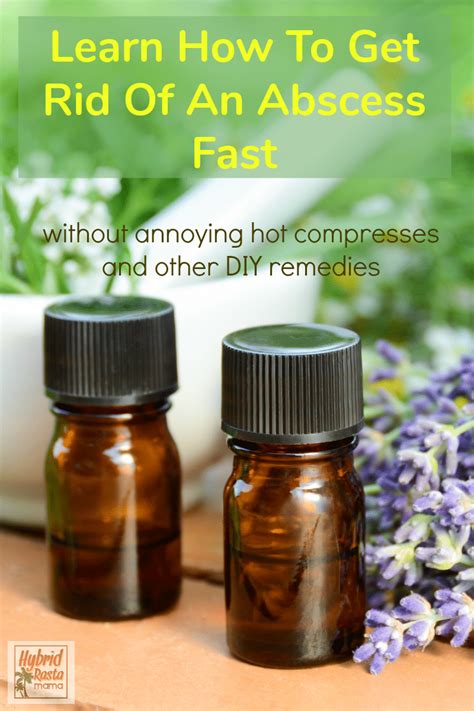 Abscesses can cause pain and if they spread, they can cause widespread if you want to get rid of gum disease, the first step is to get the right education so that you know how to clean your teeth effectively at home. How To Get Rid Of An Abscess With Essential Oils | Herbal ...