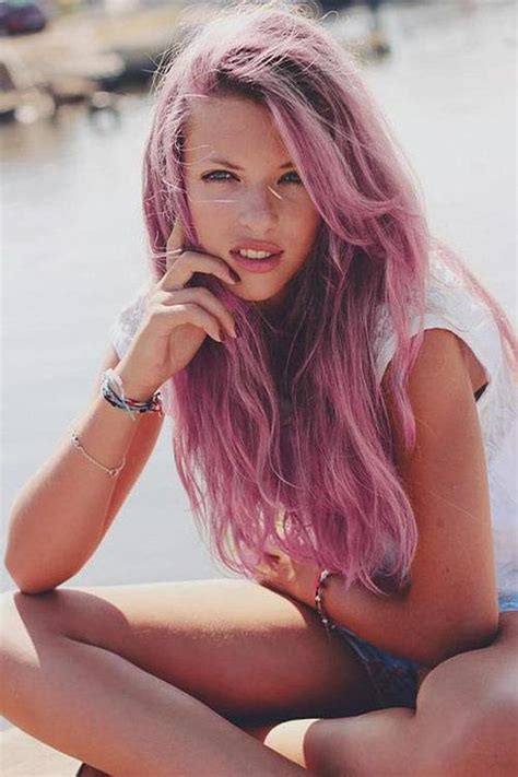 Bubble Gum Pastel Pink Hair Purple Hair Pink Purple Pink Ombre