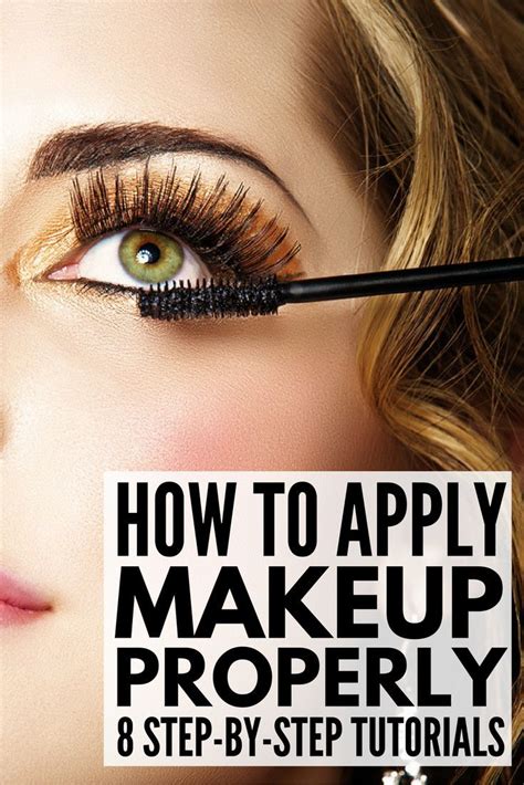 8 Tutorials To Teach You How To Apply Make Up Like A Pro Makeup Tips