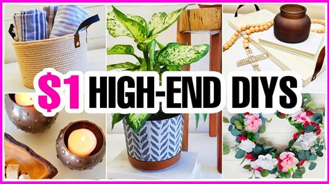 5 Extremely Easy Not Cheesy Dollar Tree Diys That Look High End Youtube