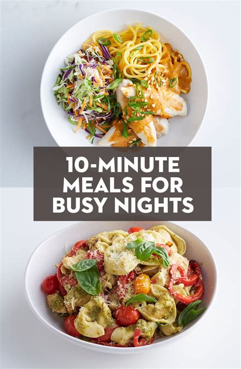 10-minute meals perfect for busy weeknights | 10 minute ...