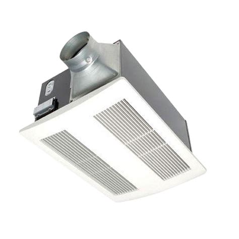 Unfortunately, this information can be difficult to find without thorough testing, so a good substitute to look for is an energy star rating. Panasonic WhisperWarm 110 CFM Ceiling Exhaust Bath Fan ...