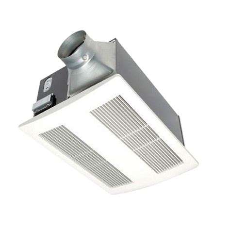 Totally enclosed condenser motor for long. Panasonic WhisperWarm 110 CFM Ceiling Exhaust Bath Fan ...