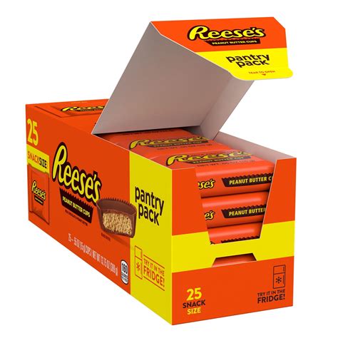 Reeses Milk Chocolate Peanut Butter Cups Snack Size Candy Gluten