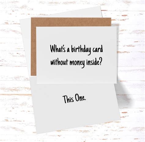 Sarcastic Birthday Cards Funny Birthday Card Birthday Card Etsy