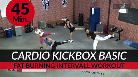 Full Cardio Kickbox Einsteiger Basic Workout I 45 Min I Fat Burning