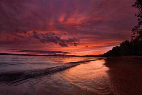 Kelly Beach September Sunset Photograph By Ron Wiltse Fine Art America