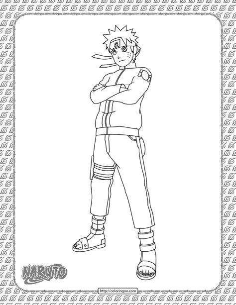 Naruto Hokage Coloring Pages Anime Coloring Pages