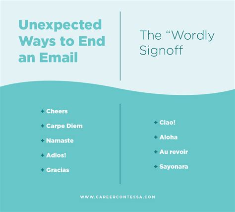 Better Than “best”—82 Unexpected Ways To End An Email Career