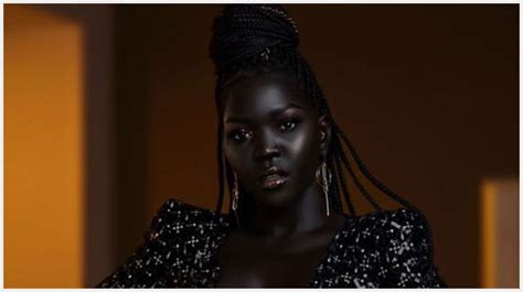 Meet The Queen Of Dark Sudanese Model Nyakim Gatwech Photos