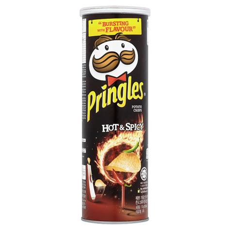 Pringles Hot And Spicy Potato Crisps 110g Asiansnacks