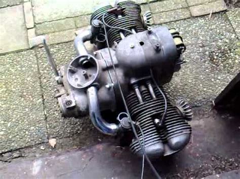 Coming up for sale:1960 bmw r60 w schorsch. Bmw R69s engine with kayser cilinders running - YouTube