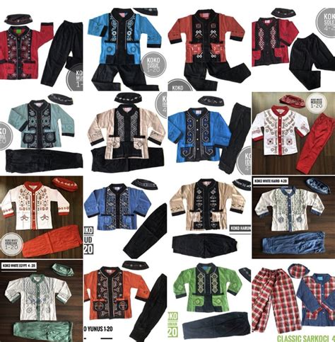 Jual PROMO ECER Baju koko muslim setelan fashion anak laki ...