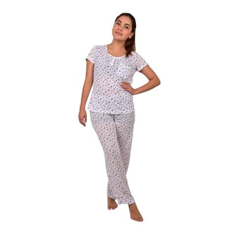 Pijama Intime Lingerie Talla 34 Con Pantalón Multicolor Walmart