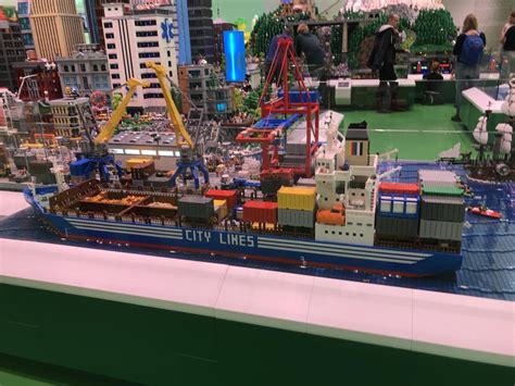 An Absolutely Beautiful Cargo Ship Lego House Billund Lego