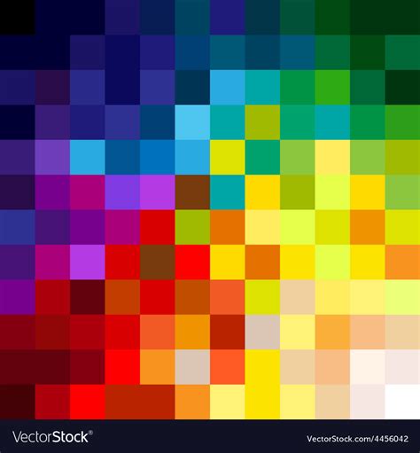 Colorful Pixels Royalty Free Vector Image Vectorstock