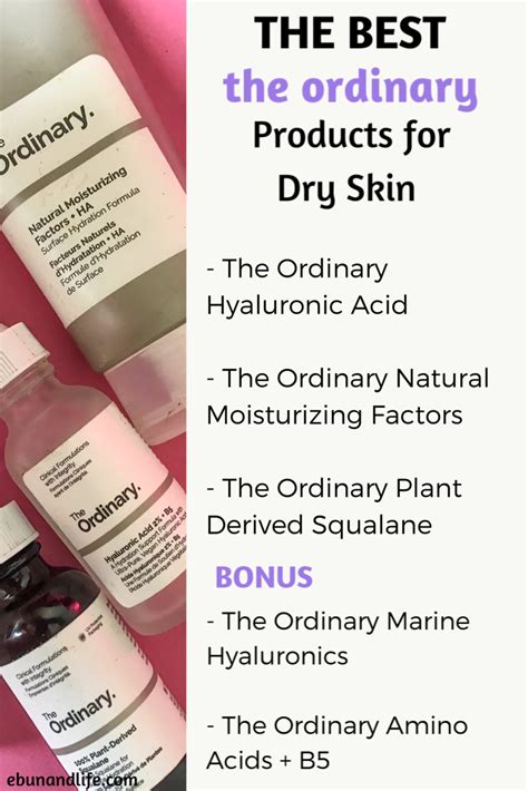 Are You Suffering From Dry Skin Here Are The Best The Ordinary