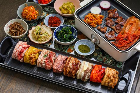 Every korean bbq party has to have side dishes and lots of them! The BEST Korean BBQ Samgyeopsal 8 Flavors Pork Belly ...
