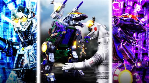 Mechanical Titans Mechagodzilla Vs Trypticon By Kaijuconvoy On Deviantart