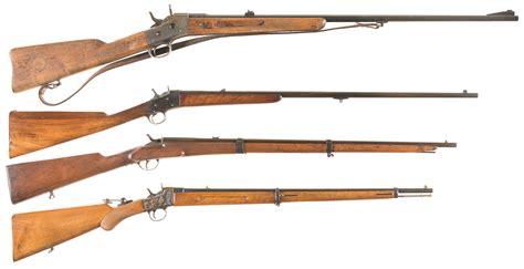 Four European Single Shot Rifles Rock Island Auction