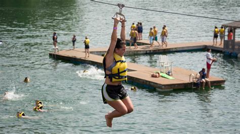 Zip Lines Start High Ride Fast And Go Long At Brownstone Park