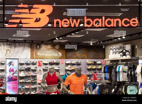 American Footwear Brand New Balance Store And Logo Seen In Hong Kong