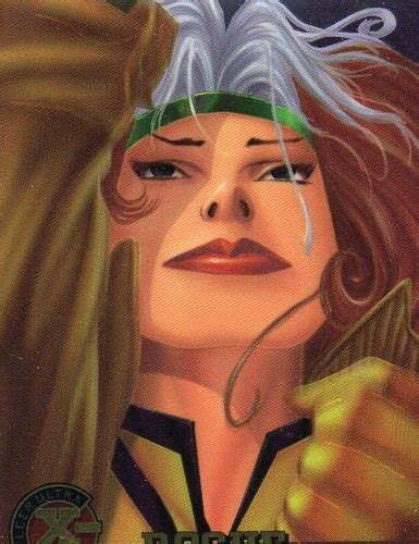 Rogue X Men Fleer Ultra 1995 Marvel Trade Card 11 Rogues Marvel X Men