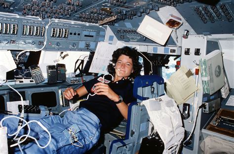 Sally Ride Biography First American Woman In Space Space